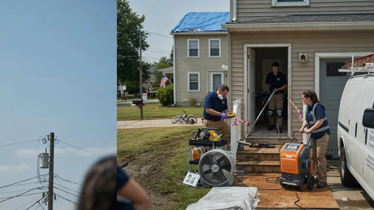 Water Damage Repair in Bishop Hill, IL near me